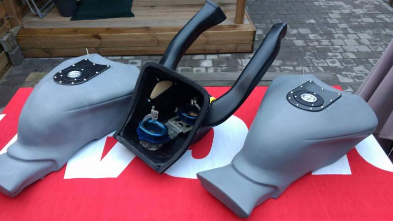 Airbox for Ducati 749/999 stock frame